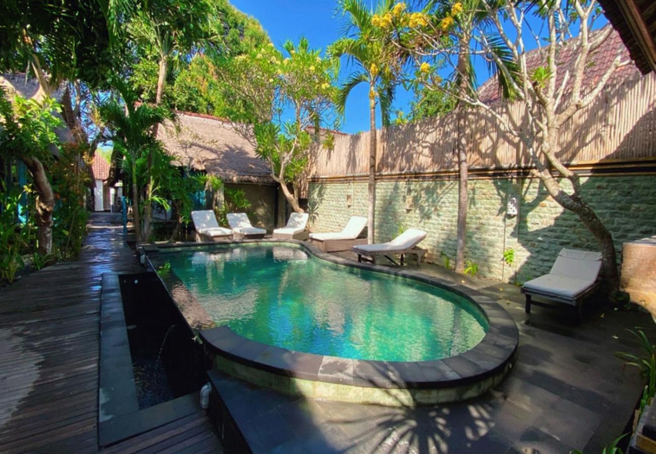 The Nichos Bungalows And Villas Lembongan Exterior foto